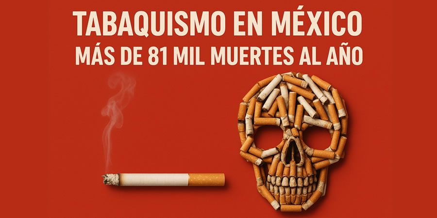 TABAQUISMO EN MÉXICO: MÁS DE 81 MIL MUERTES AL AÑO