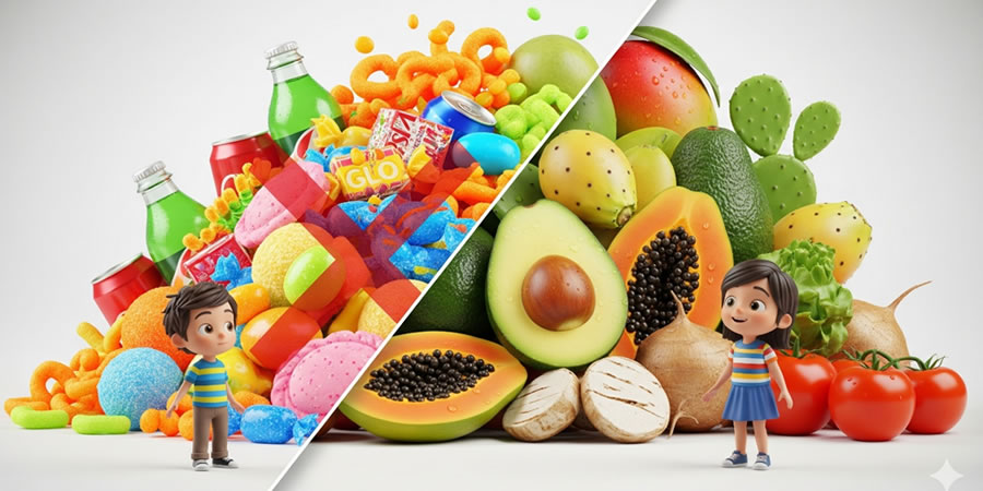 COLORANTES EN LA MIRA EL CAMBIO QUE VIENE PARA LOS ALIMENTOS QUE CONSUMEN NIÑAS Y NIÑOS EN MÉXICO