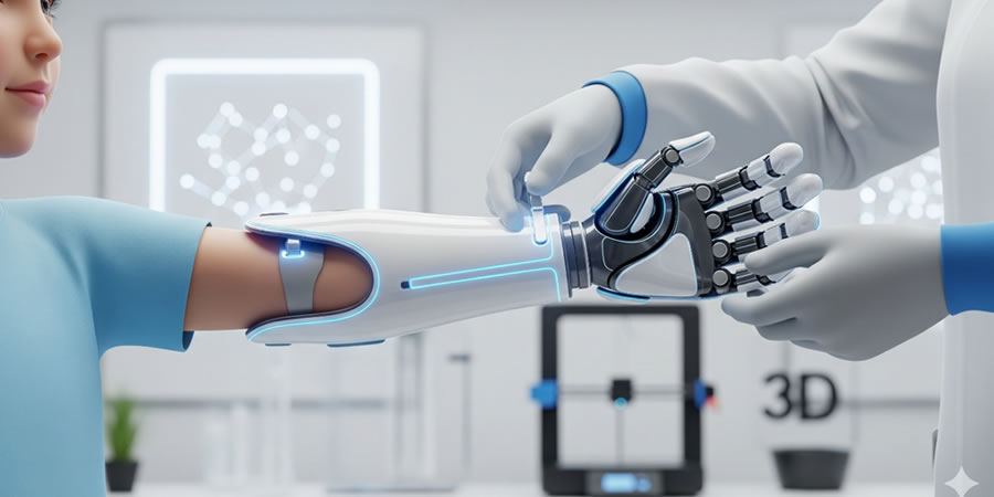 IMSS BIENESTAR CREA PRÓTESIS DE MANO CON TECNOLOGÍA 3D PARA PACIENTE CON MALFORMACIÓN CONGÉNITA
