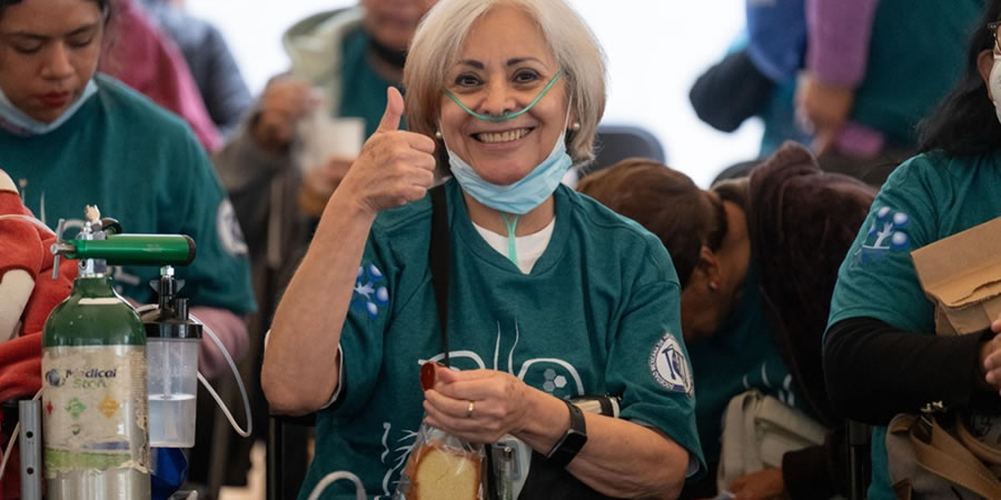 INER CONMEMORA EL DÍA MUNDIAL DE LA FIBROSIS PULMONAR CON CAMINATA PARA PACIENTES Y FAMILIARES