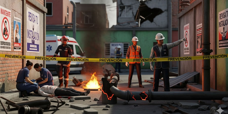 EXPLOSIÓN DE PIPA EN IZTAPALAPA: UNA TRAGEDIA QUE OBLIGA A REFORZAR LA PREVENCIÓN