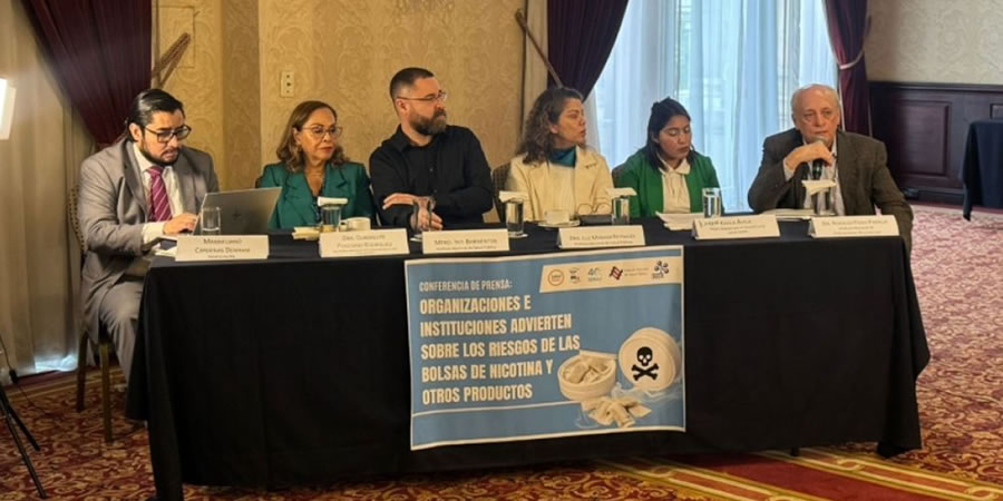 ORGANIZACIONES E INSTITUCIONES ADVIERTEN SOBRE LOS RIESGOS DE LAS BOLSAS DE NICOTINA